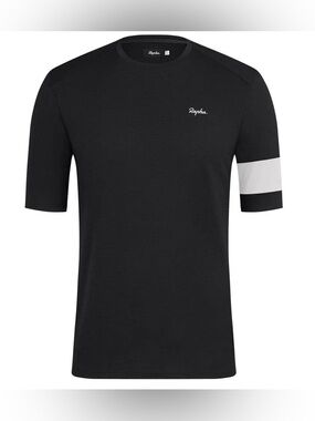 Rapha Technical Black Short Sleeve Activewear Cycling T Shirt Men’s Size XXL